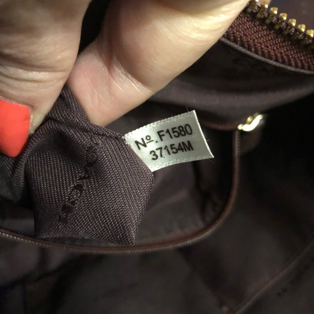 COACH Bordeaux Handbag EUC - Picture 7 of 7